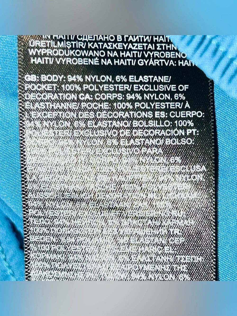 North Face Men’s XXL Blue Performance Shorts Athletic Hiking Outdoor Activewear